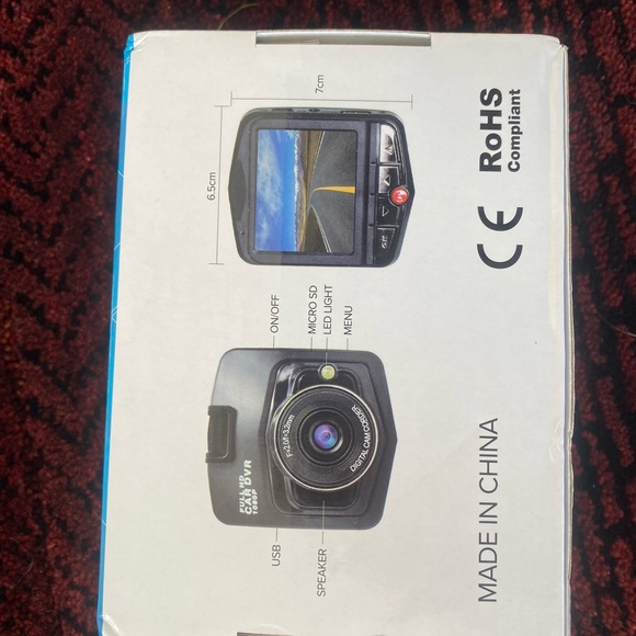 2.4" Dash Camera for Cars Full HD 1080P with Night Vision G Sensor LCD Vehicle V - Picture 7 of 7